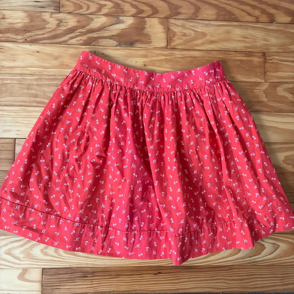 Vineyard Vines Nautical Flare Skirt Size 6